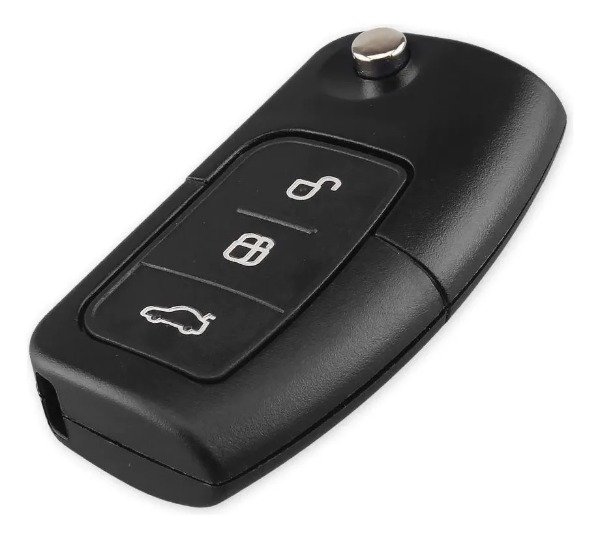 Producto - CARCASA FORD NAVAJA 3 BOTONES BANANA ECOSPORT FOCUS MONDEO