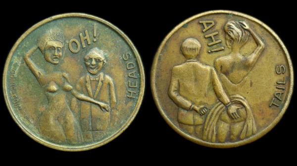 Producto - Ficha Erótica Estados Unidos 1960/70 Chicago - Juegos