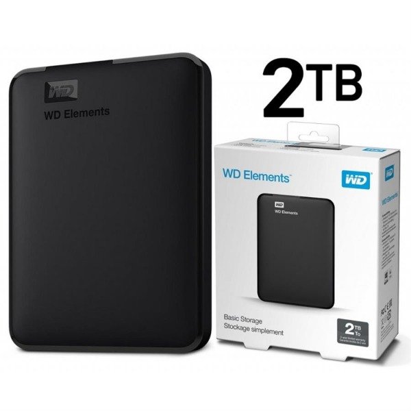 Producto - DISCO EXTERNO 2TB WD ELEMENTS USB 3.0