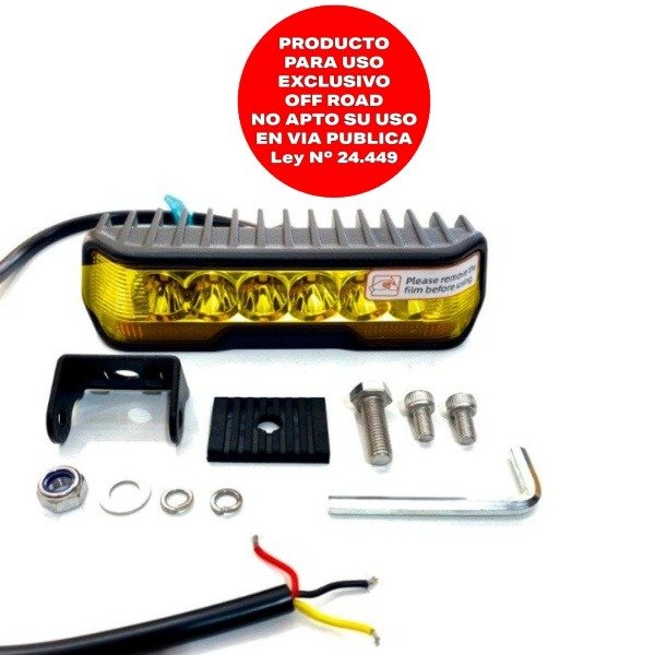 Producto - IRON LED IR100 DJ1112WHALO-YEW - FARO AMBAR UNIDAD
