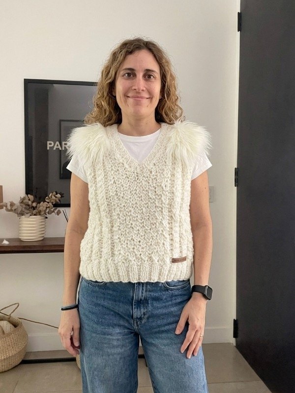 Producto - Chaleco a pompón