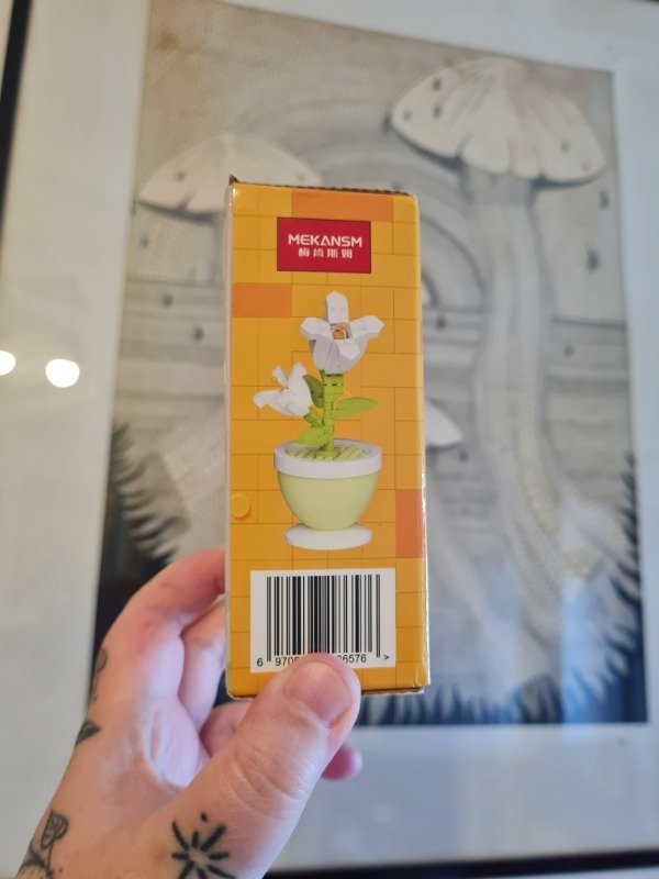 Producto - Campanilla blanca tipo lego