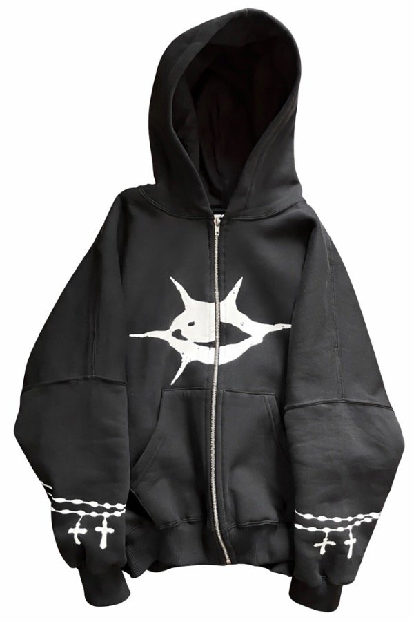 Producto - Zip hoodie eye/black