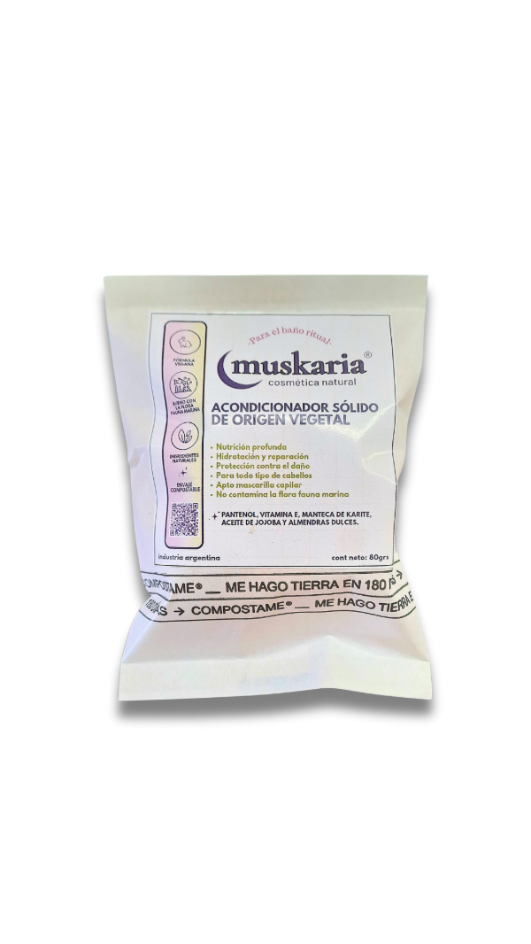 Producto - Acondicionador sólido vegan/eco 80g ANMAT