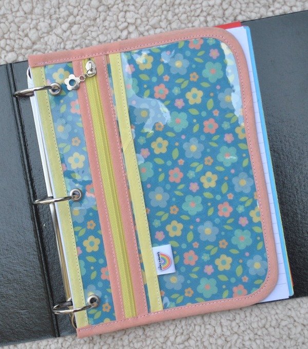 Producto - Cartuchera para Carpeta Florcitas