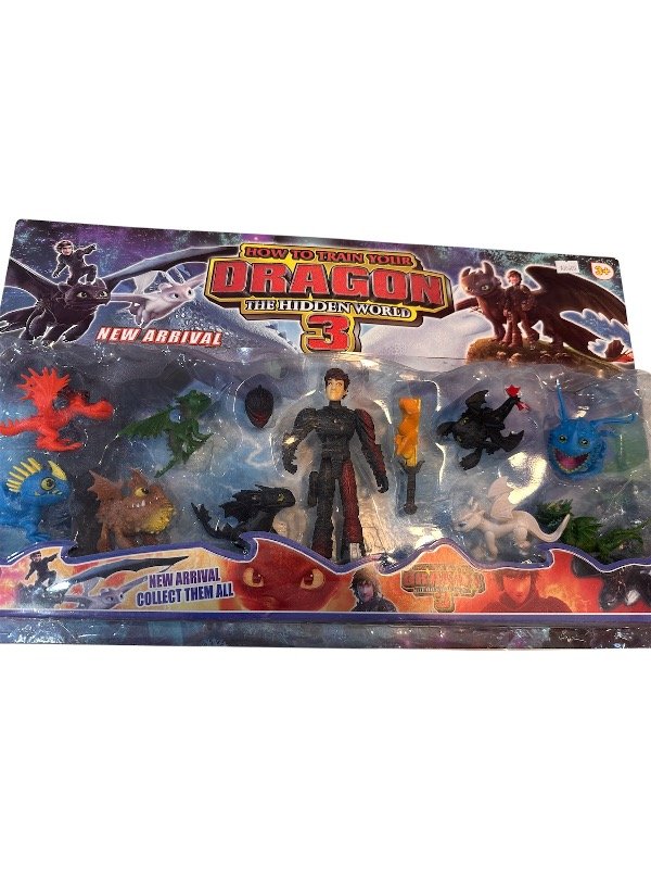 Producto - Entrenando a tu dragón x9 pcs