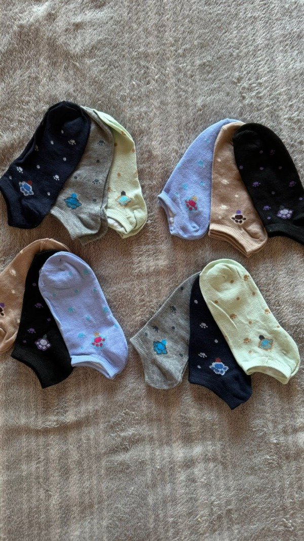 Producto - 12 socks huellita