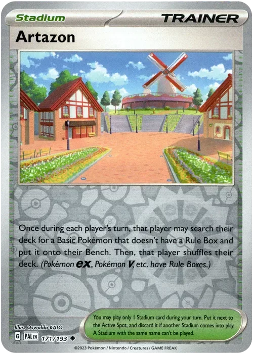 Producto - Artazon - 171/193 - Paldea Evolved - Reverse Holo