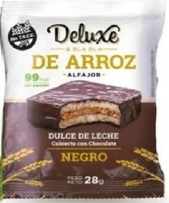 Producto - ALFAJOR ARROZ DULCE DE LECHE BAÑADO EN CHOCOLATE