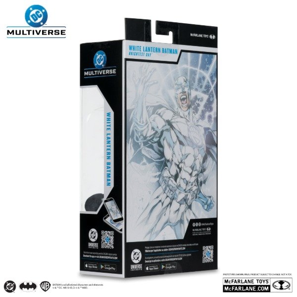 Producto - DC Comics Multiverse Batman Brightest Day White Lantern Batman Red Platinum Ed - 4
