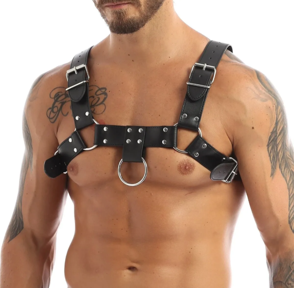 Producto - PECHERA de cuero para hombre