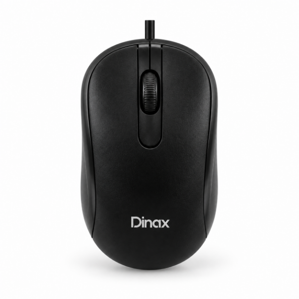 Producto - Dinax Link DX-MOUPO02 - Mouse óptico USB negro - 1