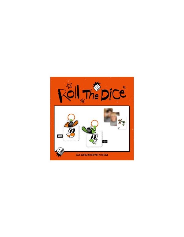 Producto - ZOONIZINI - MERCH ROLL THE DICE (MINI DOLL KEYRING)