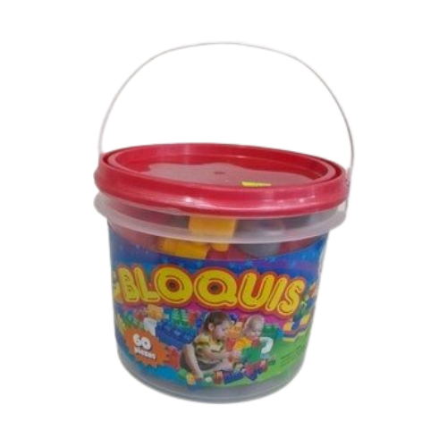 Producto - BALDE CON BLOQUES X 60 PIEZAS / CODIGO O55