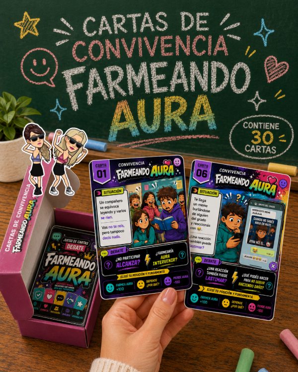 Producto - CARTAS CONVIVENCIA. FARMEANDO AURA