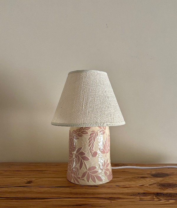 Producto - Velador Faro Rosa Rubí - A PEDIDO