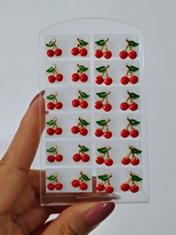 Producto - Aritos cerezas AD por par