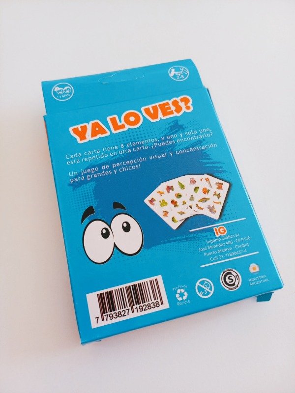 Producto - Cartas Ya lo ves - 1