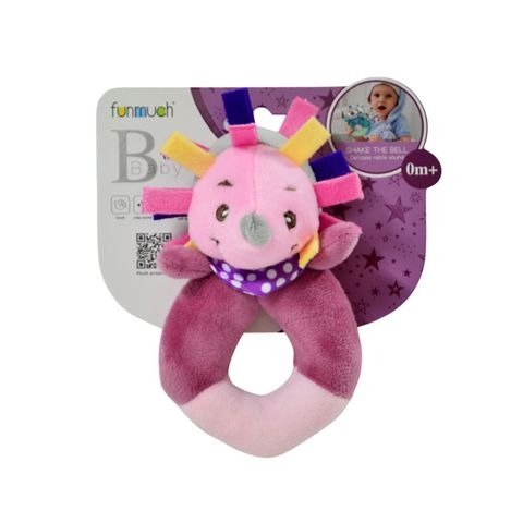 Producto - SONAJERO PELUCHE ANIMALITO EN BLISTER 15X14.5CM