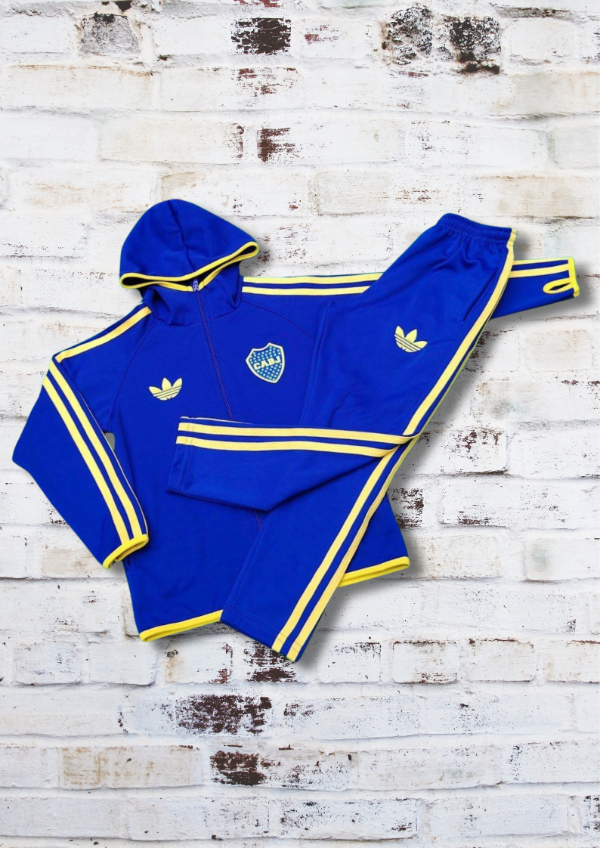 Producto - CONJUNTO CAMPERA Y PANTALÓN BOCA JUNIOR