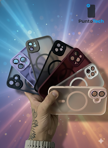 Producto - Magnetic case con protector cámara