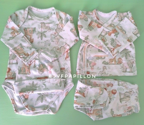 Producto - Ajuar estampado selva