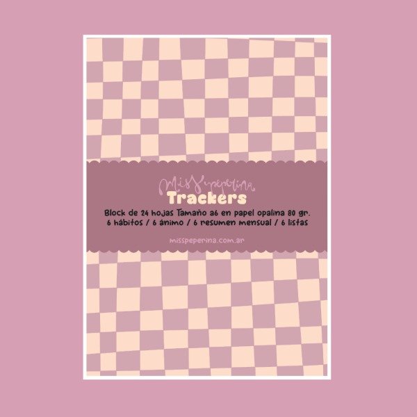 Producto - Block de 24 papeles a6 - Trackers