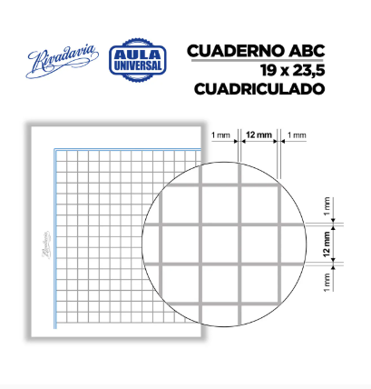 Producto - CUADERNO ABC TRADICIONAL CUADRICULADO - 1