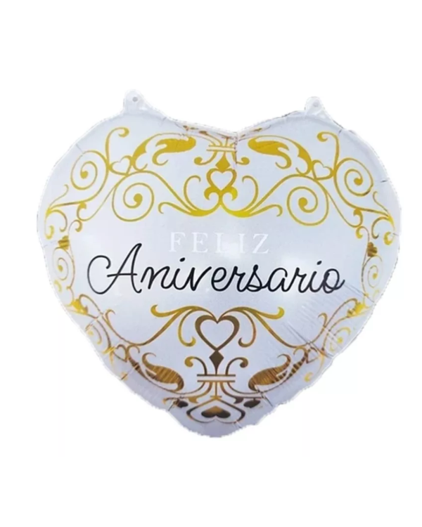 Producto - "FELIZ ANIVERSARIO" CORAZÓN 18"