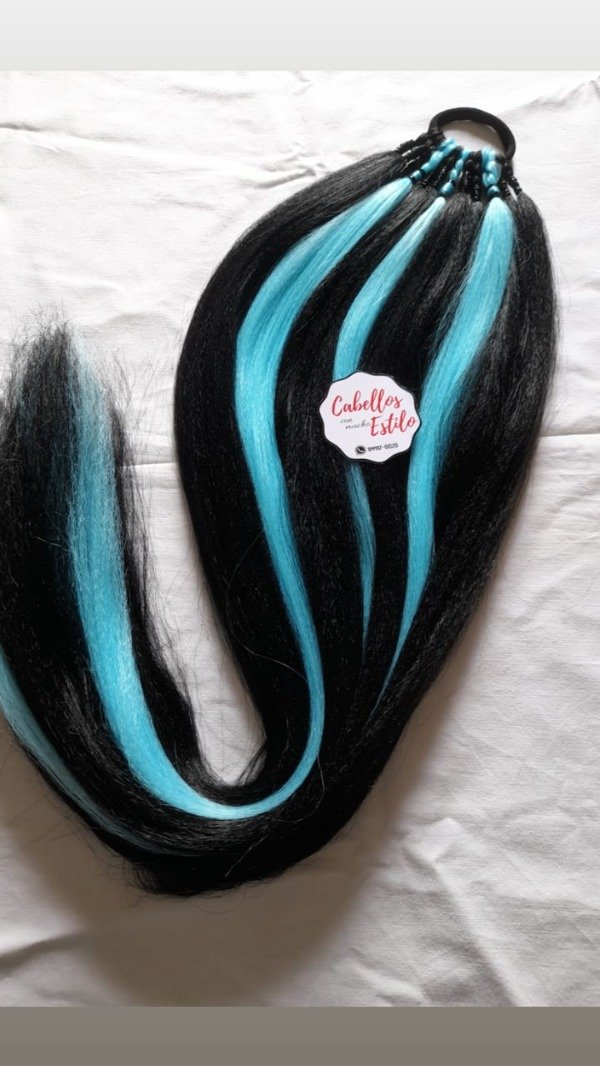 Producto - Negro con celeste