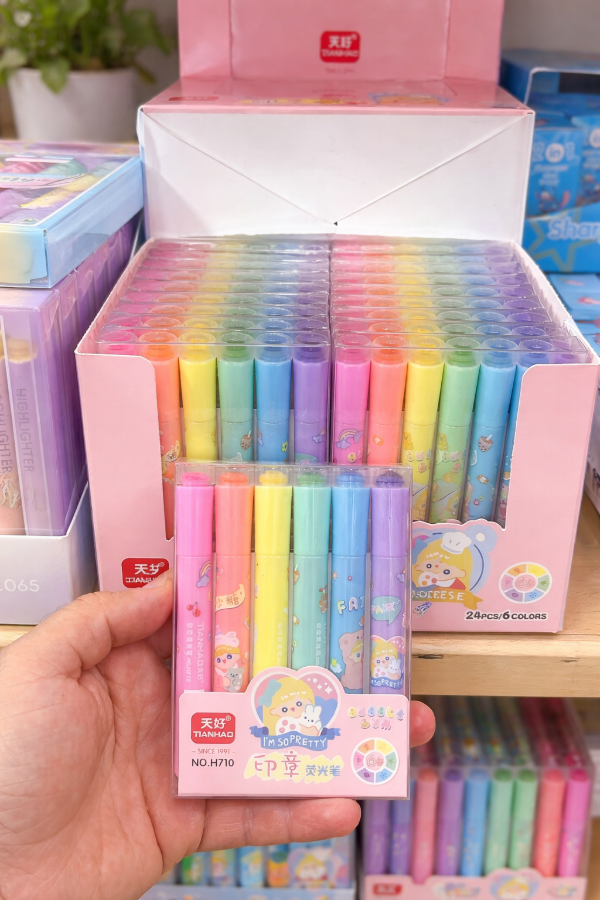 Producto - UT12027 RESALTADOR CON SELLO X6