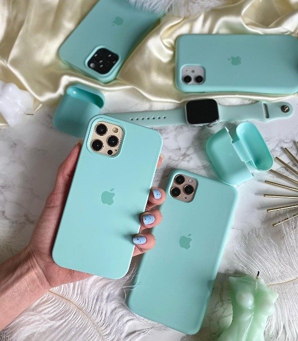 Producto - Silicone Case Verde Agua