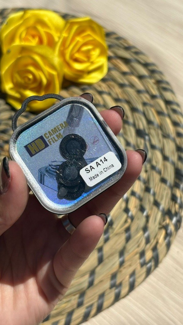 Producto - Protector cámara negro brillo - Samsung A14