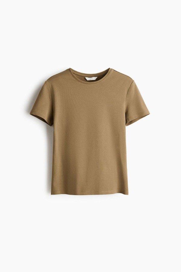 Producto - Remera HyM entallada verde mujer - 1