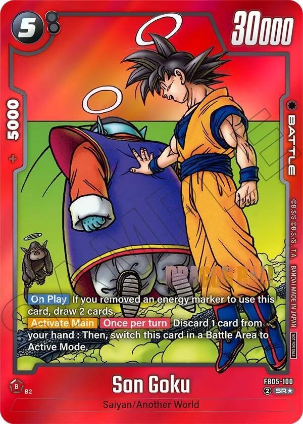 Producto - FB05-100 - Son Goku - SR# Alternative