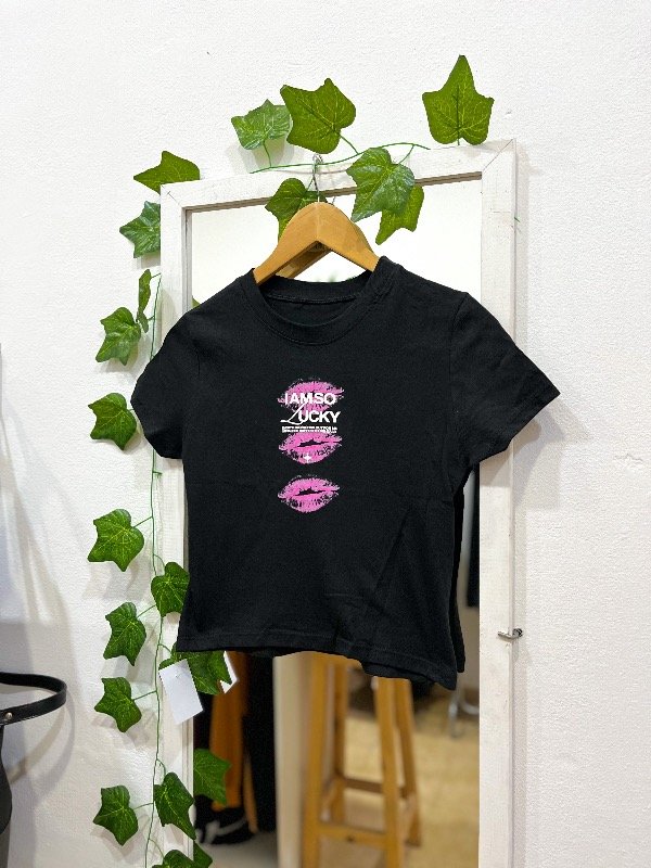 Producto - BabyTee lucky negro