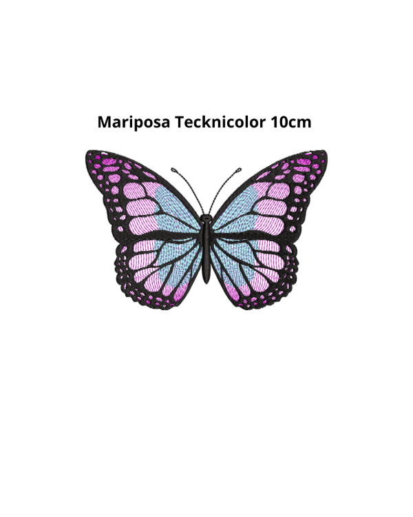 Producto - Mariposa Tecknicolor 10cm