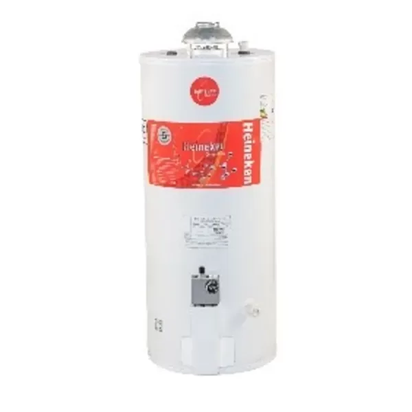 Producto - Termotanque a gas HEINEKEN 80 lts conexion superior 5 años garantia