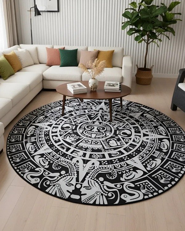 Producto - Alfombra Yucatán circular