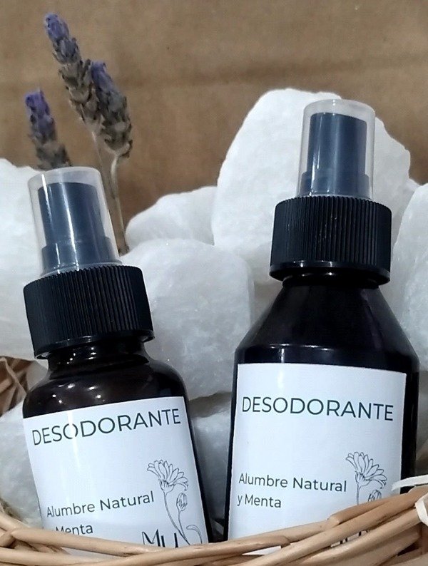 Producto - DESODORANTE SPRAY DE ALUMBRE NATURAL Y MENTA x50cc