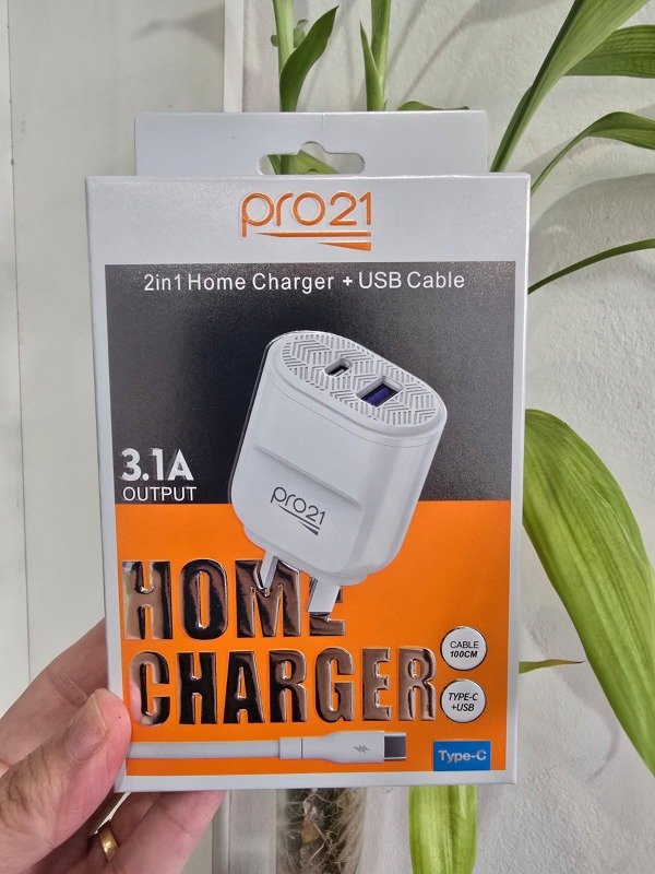 Producto - Cargador rapido tipo C  PRO21