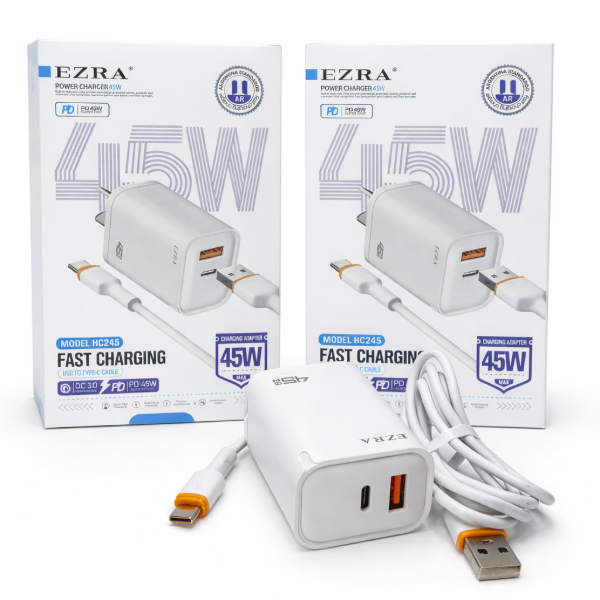 Producto - Caragdor QC-PB de Carga Rapida 45W A+C + USB-TPC HC245.