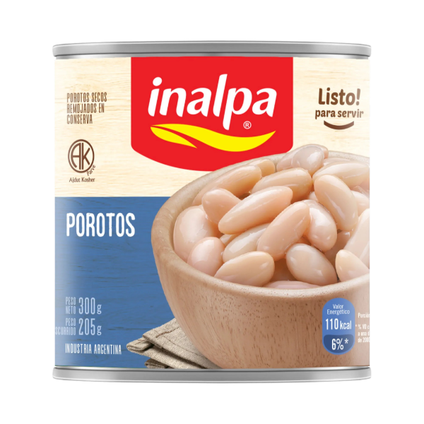 Producto - POROTOS SECOS REM INALPA 24u x 300grs