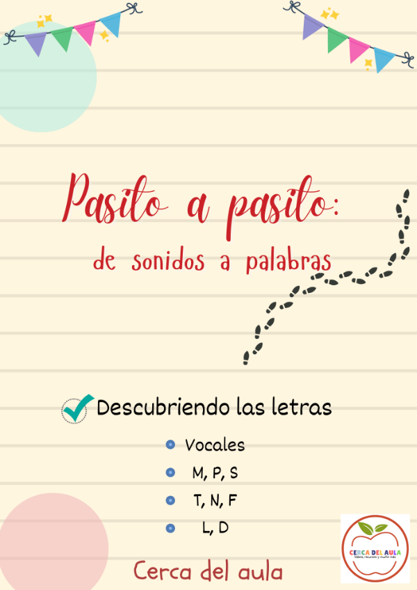 Producto - Pasito a pasito - Conciencia fonológica