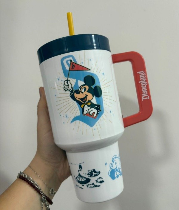 Producto - Vaso con Bombilla DisneyLand 70th Aniversario