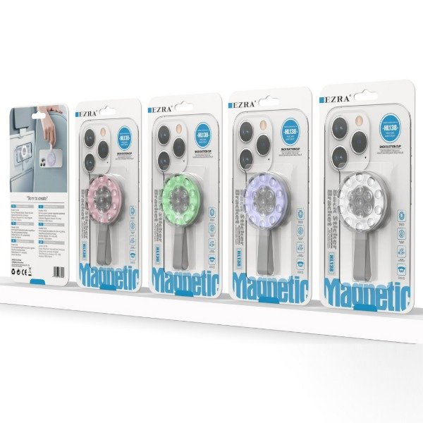 Producto - Soporte  Magnetico de Silocona Ventosa Con Giro de 360 HL138.