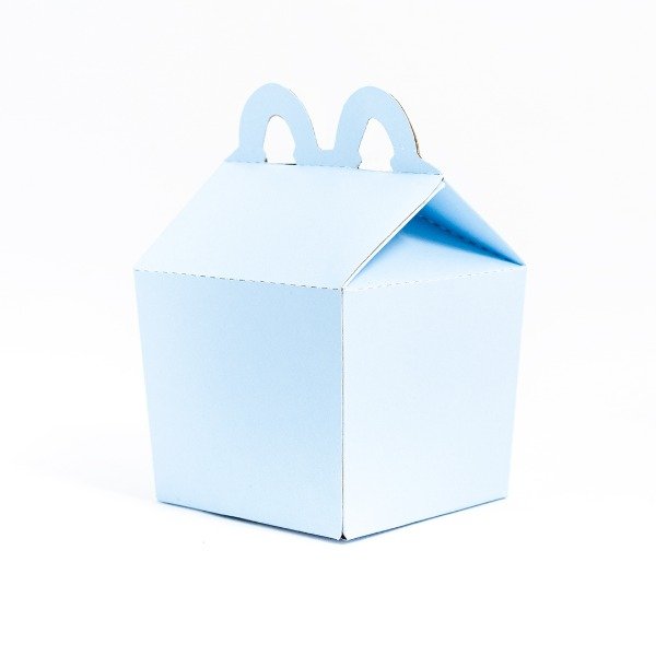 Producto - Cajita feliz x5un color celeste pastel