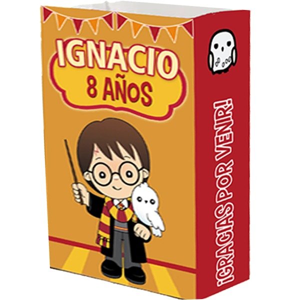 Producto - DISEÑO DE BOLSITA GOLOSINERA HARRY POTTER