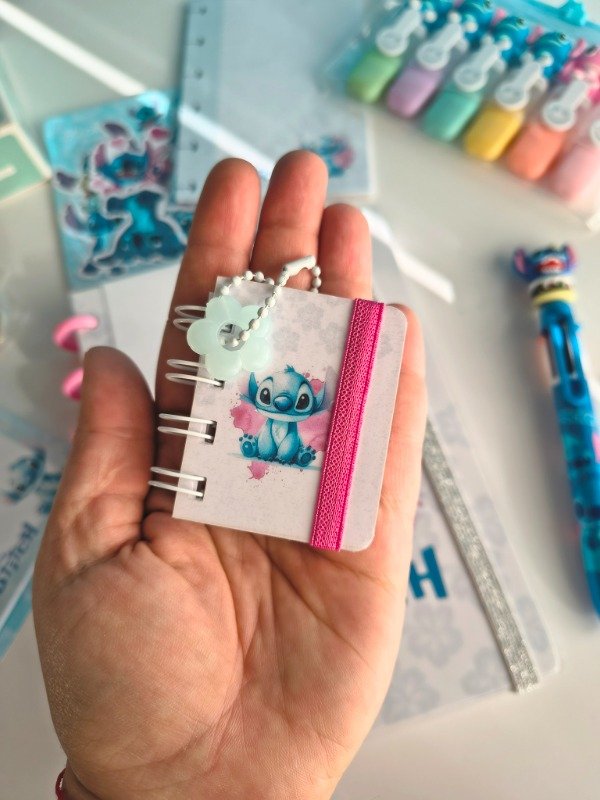 Producto - Mini anotador/llavero Stitch - 0