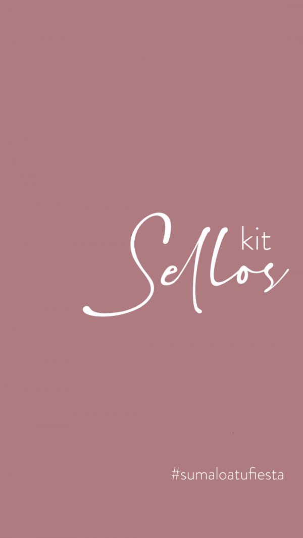 Kit Sellos - LA LUNA EN PUNTAS DE PIE